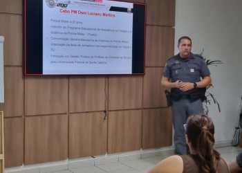 Polícia Militar de Porto Ferreira realiza palestra sobre Violência Doméstica para funcionários da Cargill